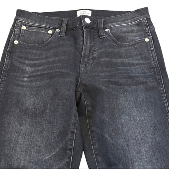 J. CREW Shadow‎ Black 9" Vintage STRAIGHT Jeans Size 26 - Picture 11 of 11